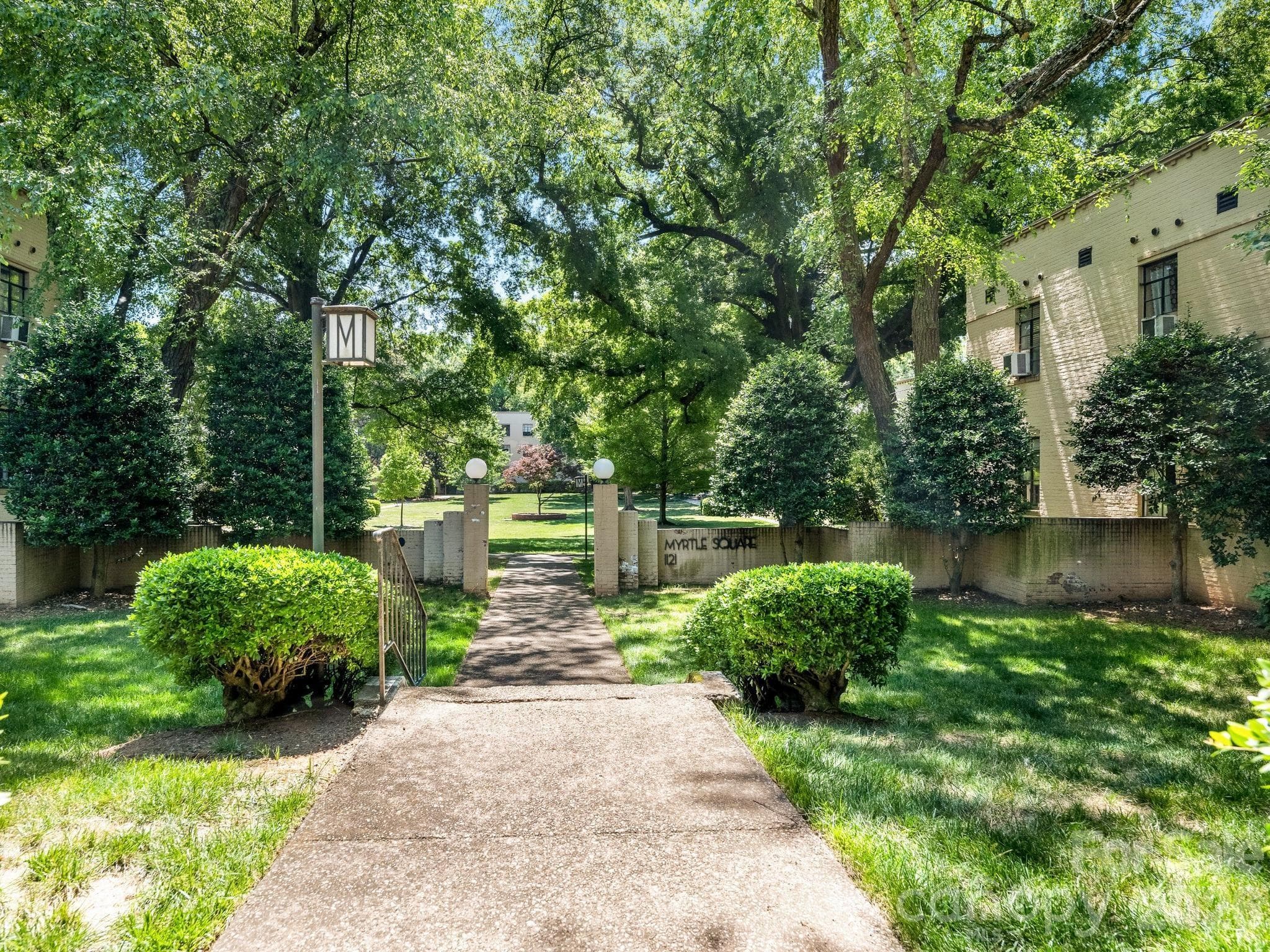 walkway to unit - Charlotte
