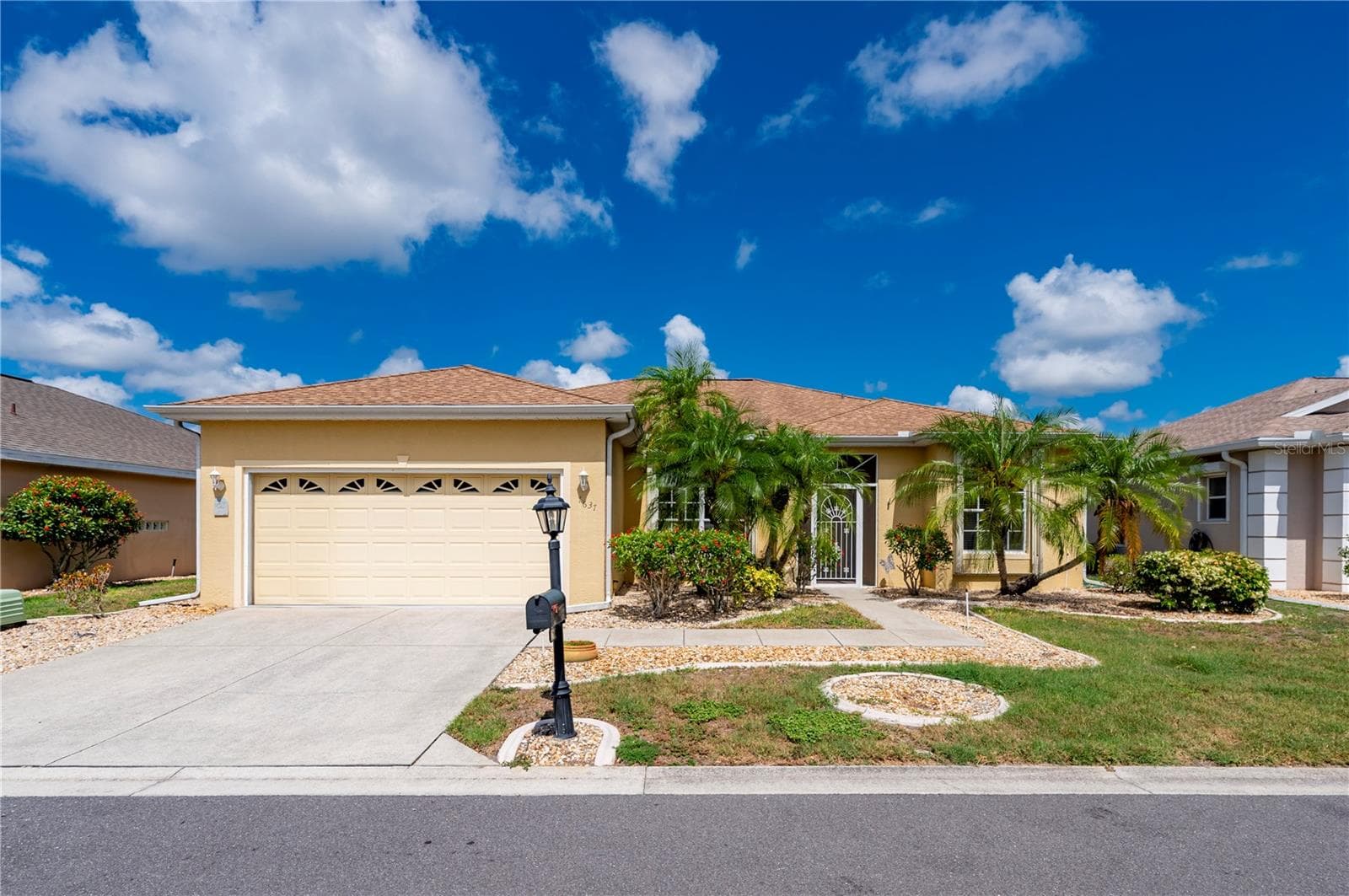 3/2/2 Bristol Floor Plan, efficient stone and curbing - 1637 PALACE CT, PORT CHARLOTTE