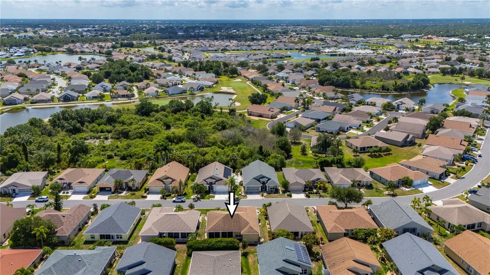 Aerial of neighborhood - 1637 PALACE CT, PORT CHARLOTTE