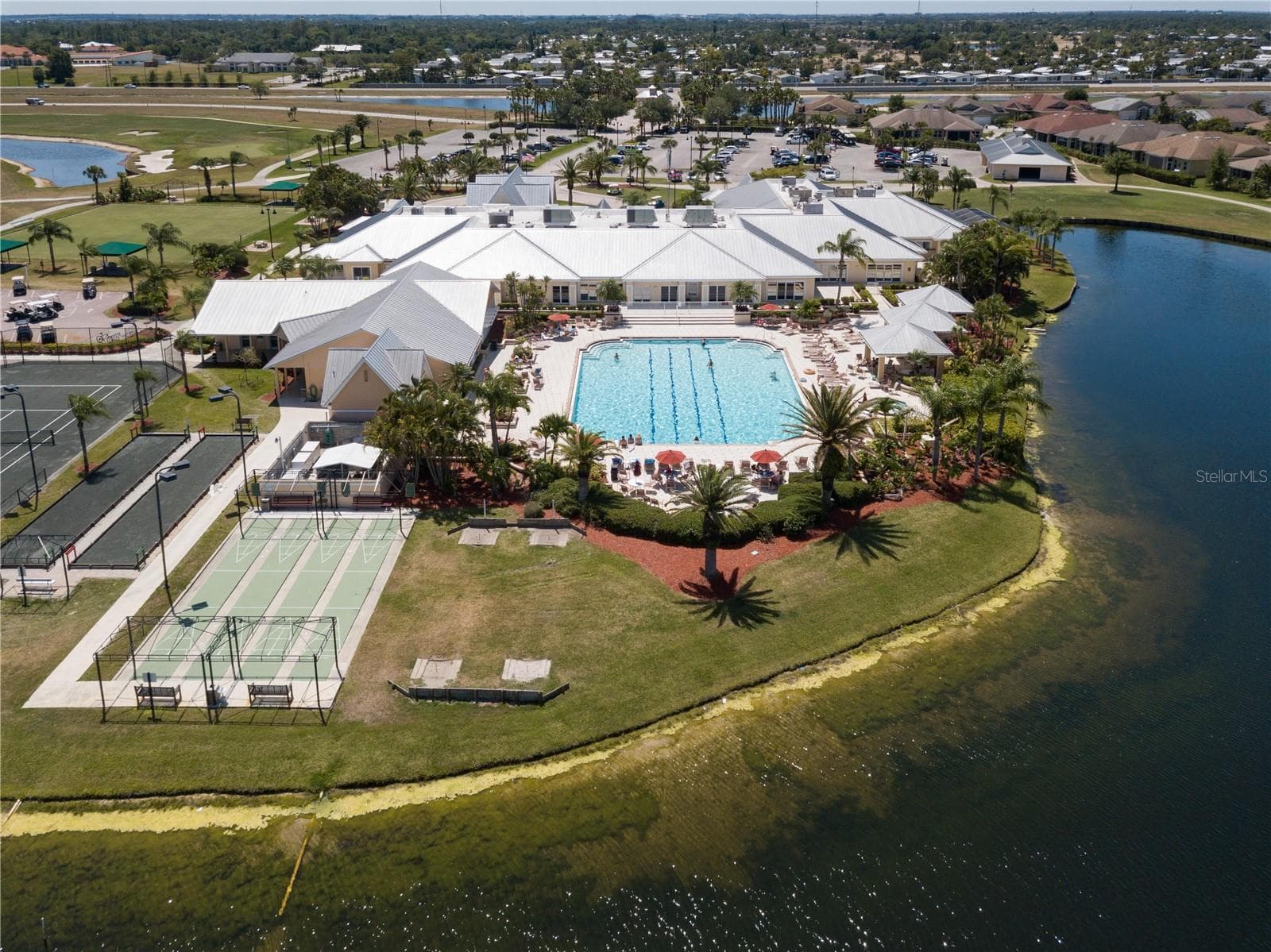 Community Amenities Aerial - 1637 PALACE CT, PORT CHARLOTTE