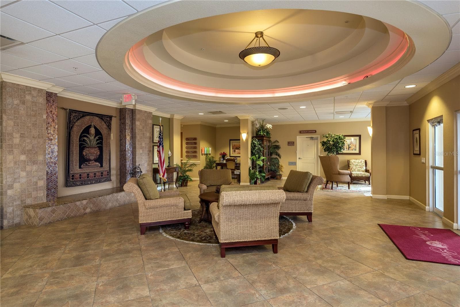 Foyer in Clubhouse - 1637 PALACE CT, PORT CHARLOTTE