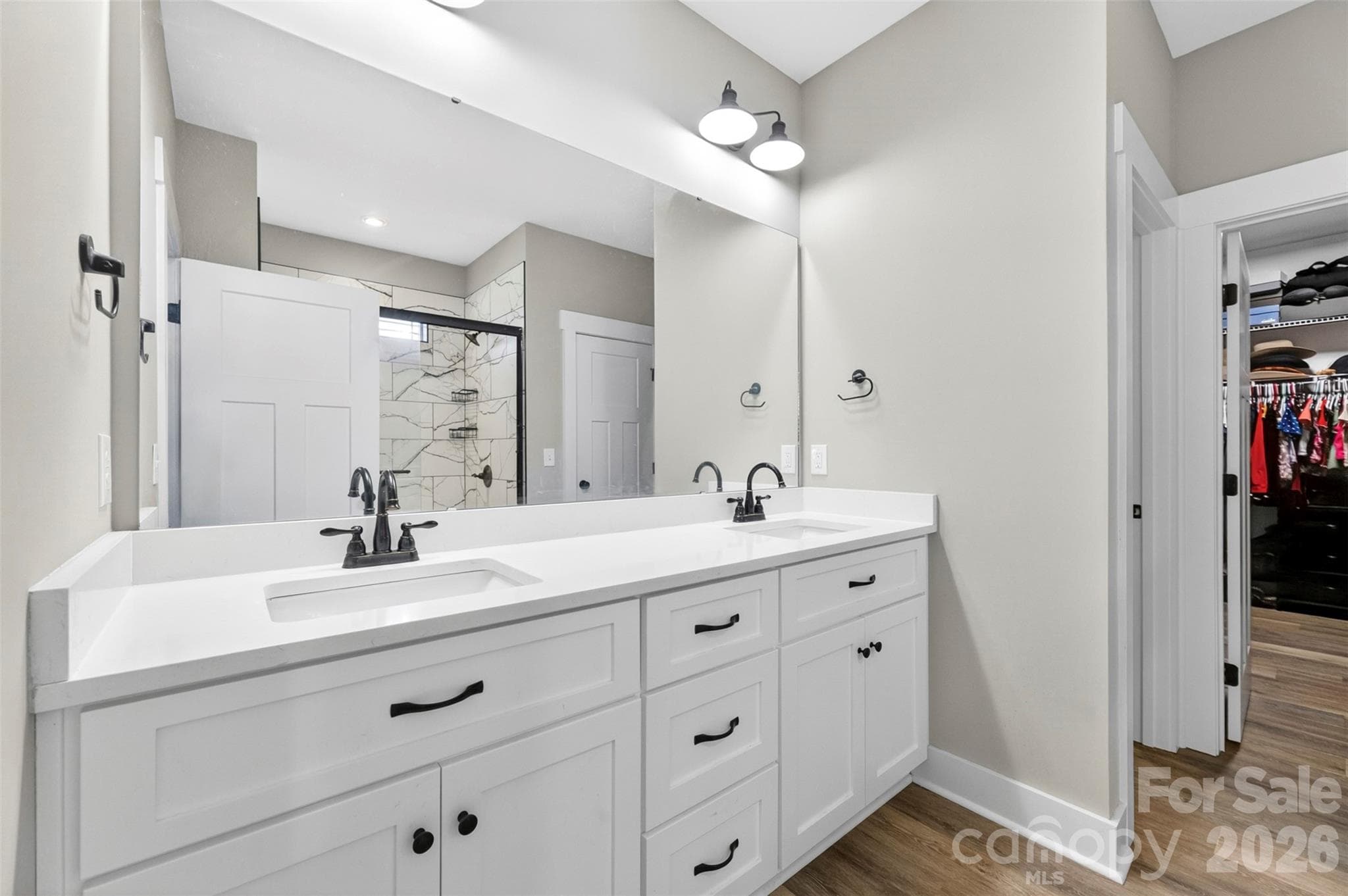 Double Sink Vanity - 219 Prospect Church Road, Albemarle