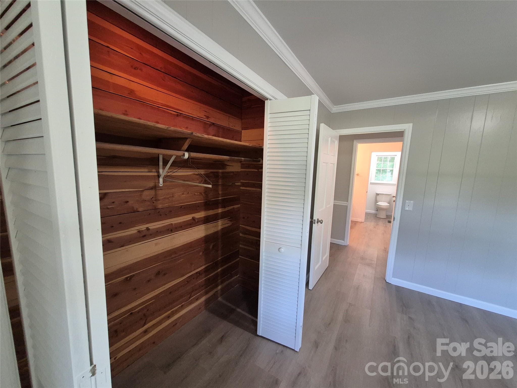 Bedroom 1 Closet (cedar) - 390 Low Water Bridge Road, Troy