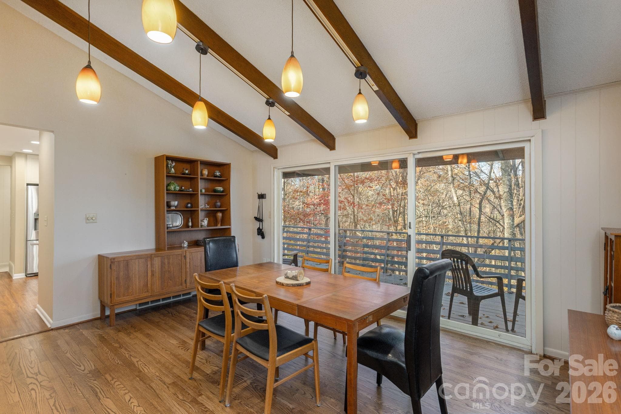 Dining Area - 250 Butternut Lane, Brevard