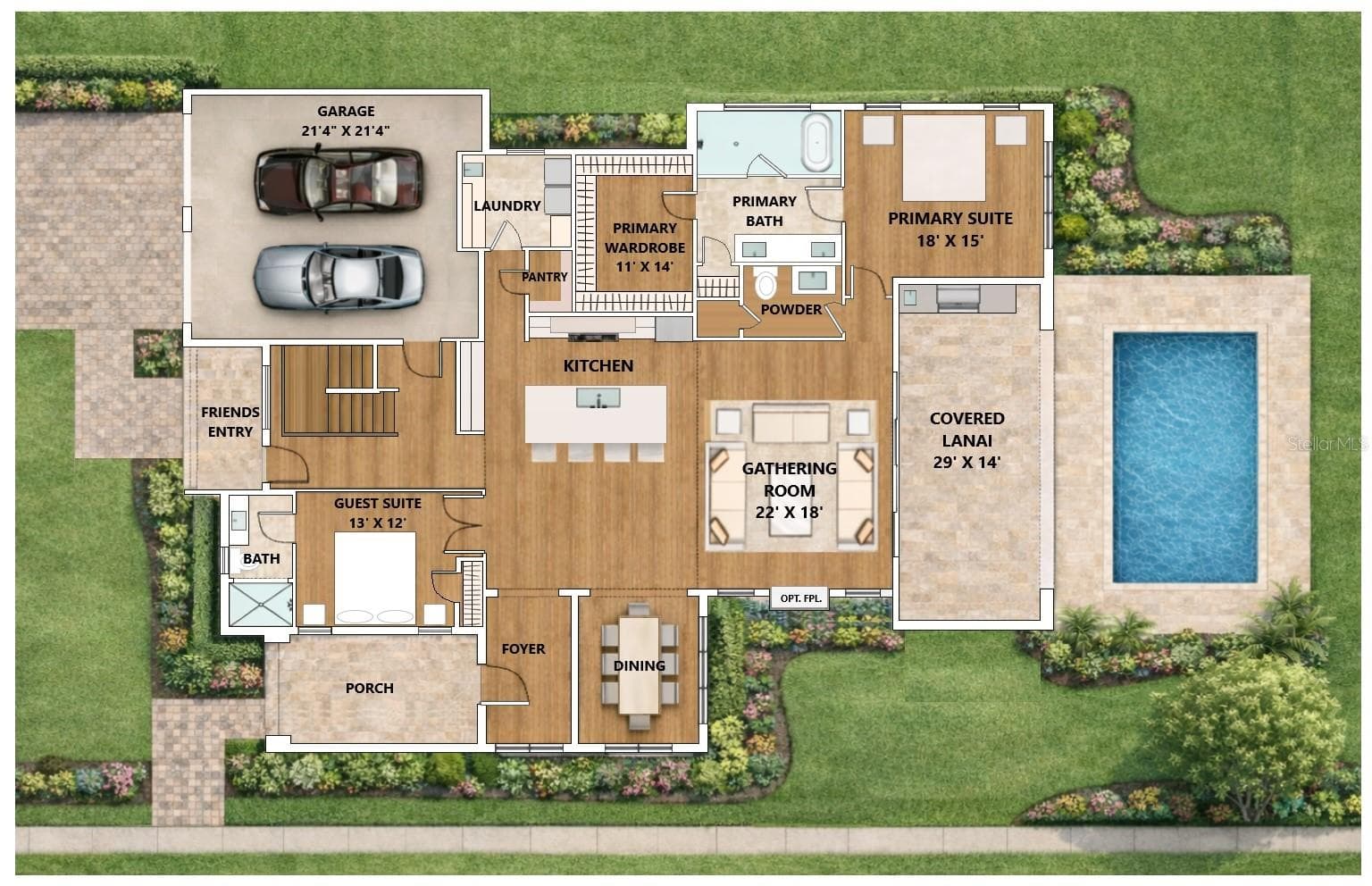 Lot 20- 1st floor - 938 ENCLAVE PL, WINTER PARK