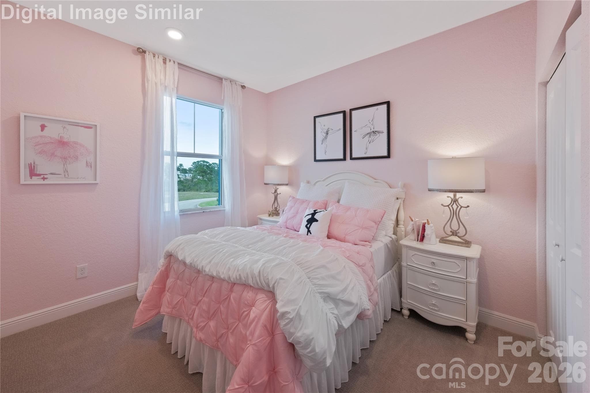 Sprinkled with giggles and fairy dust! This darling room is perfect for a little dreamer — where every day feels like a magical adventure! - 13115 Architecture Court, Charlotte