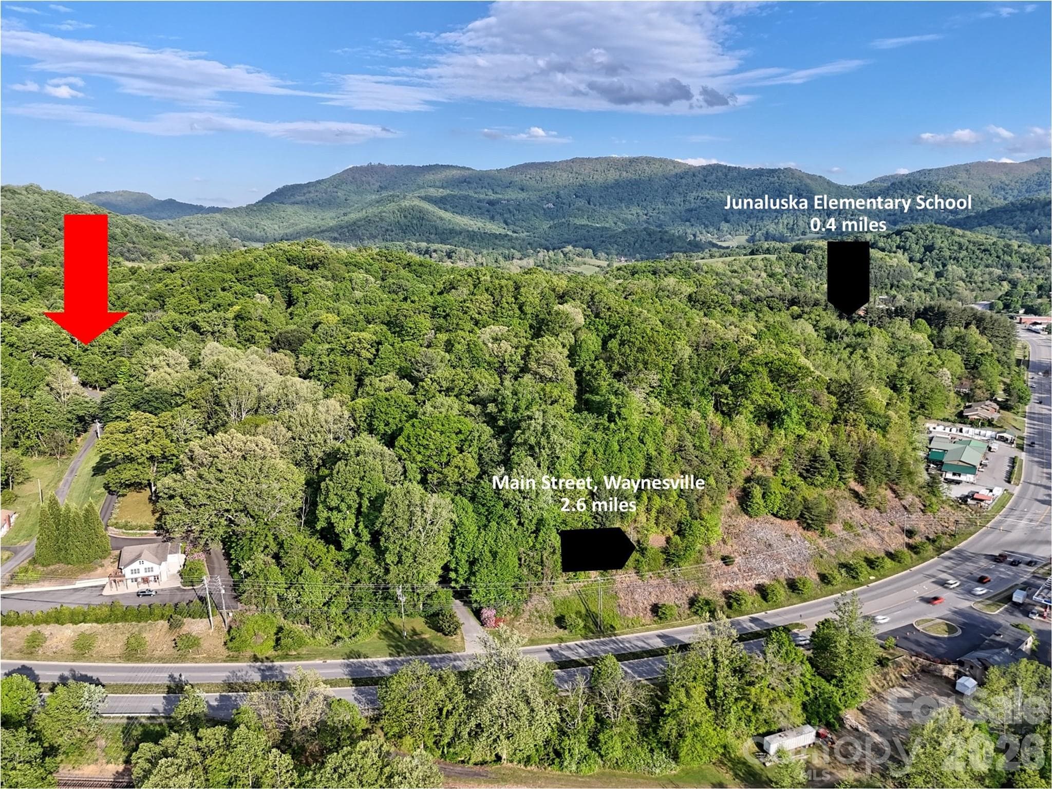 Lot at Waynesville, photo 2 of 8