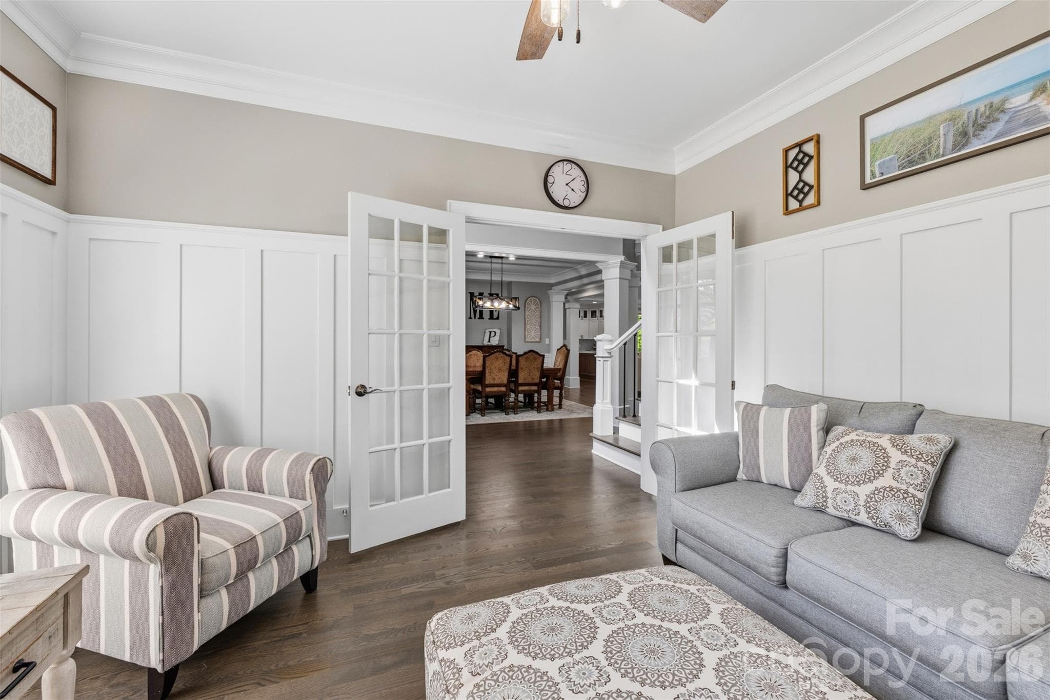 sitting room next to front door - 7653 Juniper Lane, Denver