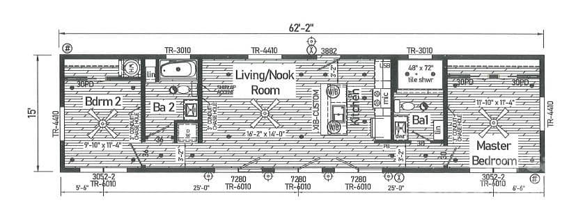 Floorplan - 840 Martinat Drive, Valdese