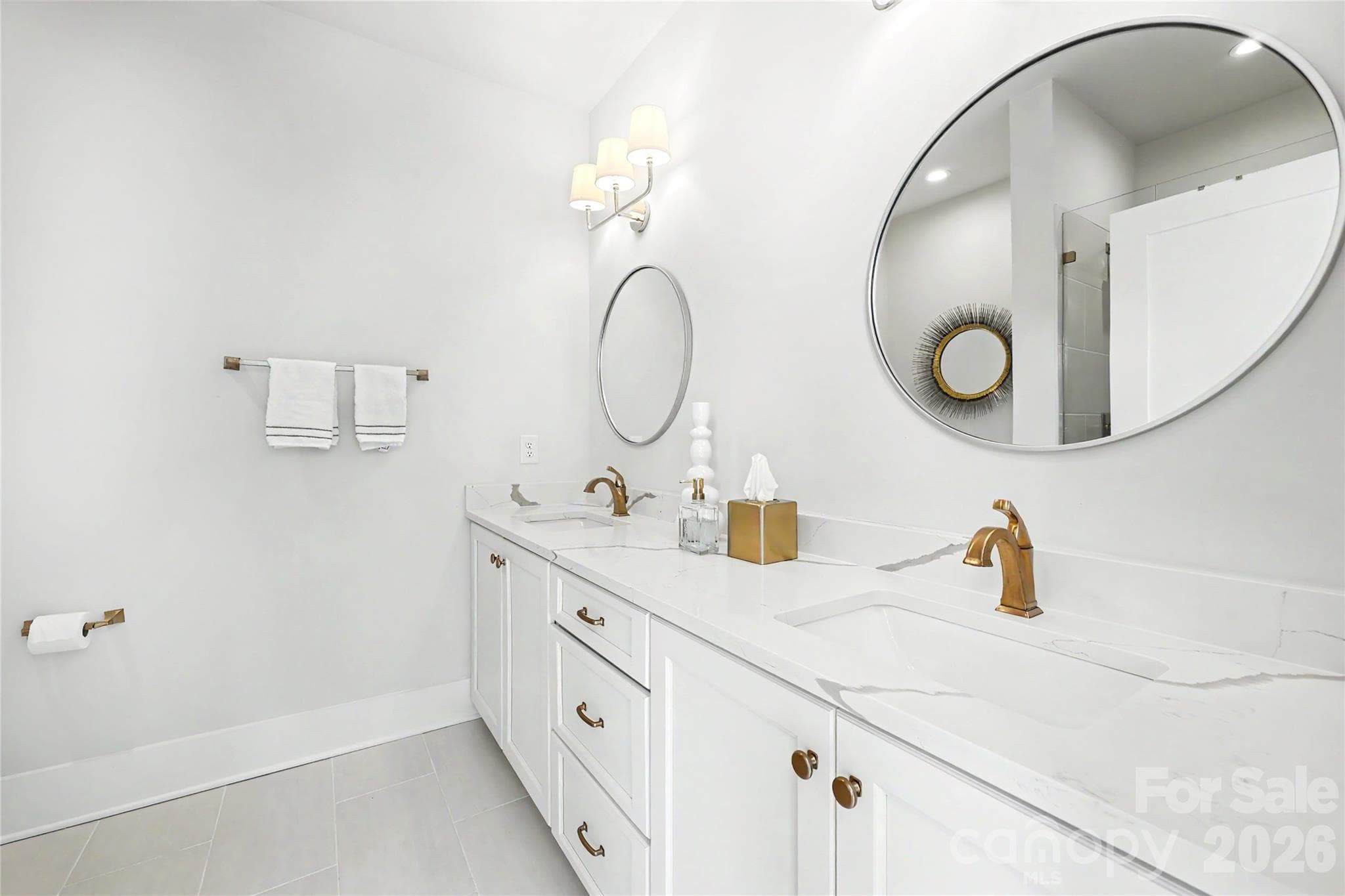 Upstairs bathroom - 2123 Nolen Ridge Avenue, Charlotte
