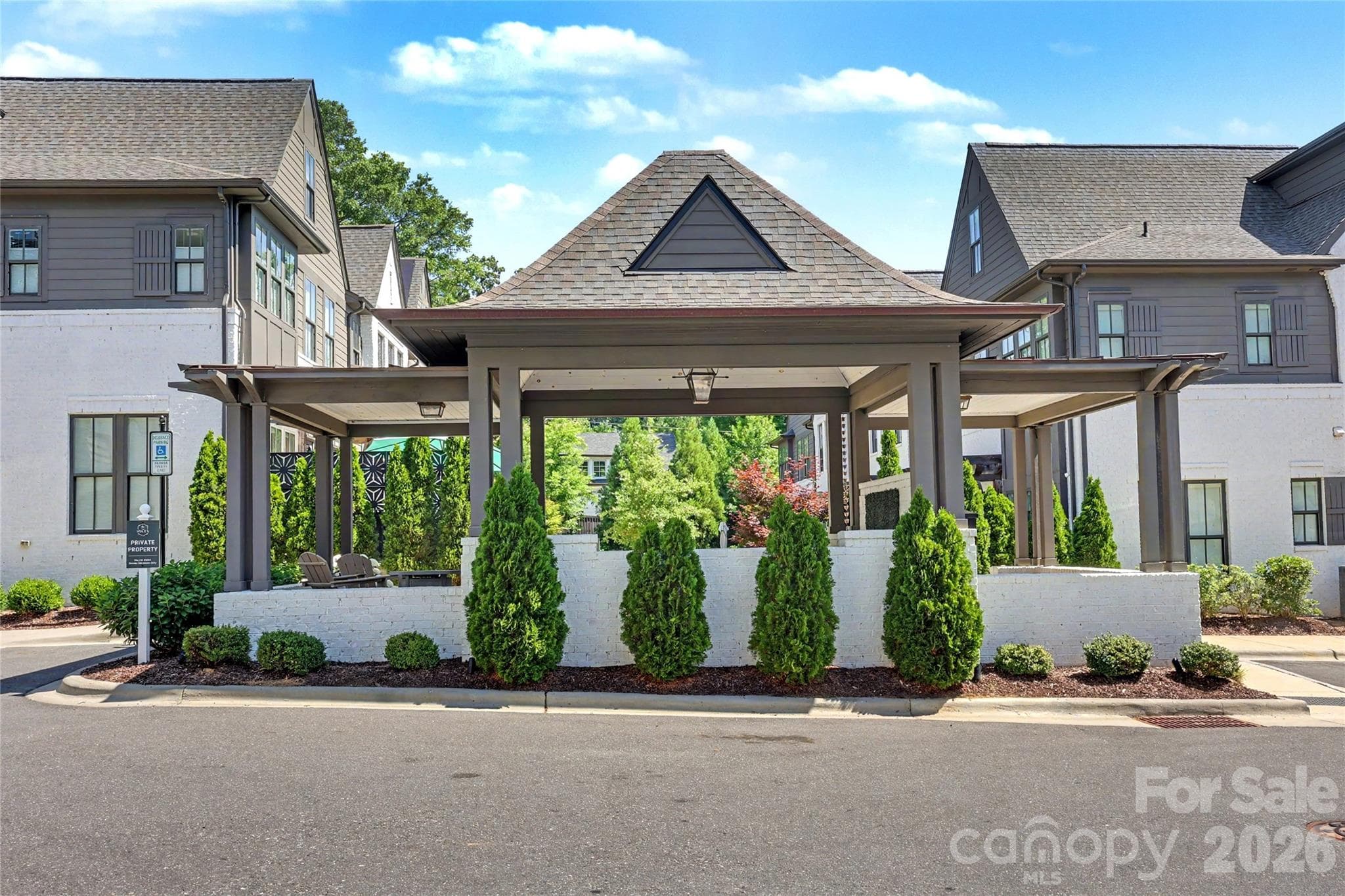 Welcoming entrance and professionally landscaped grounds - 2123 Nolen Ridge Avenue, Charlotte