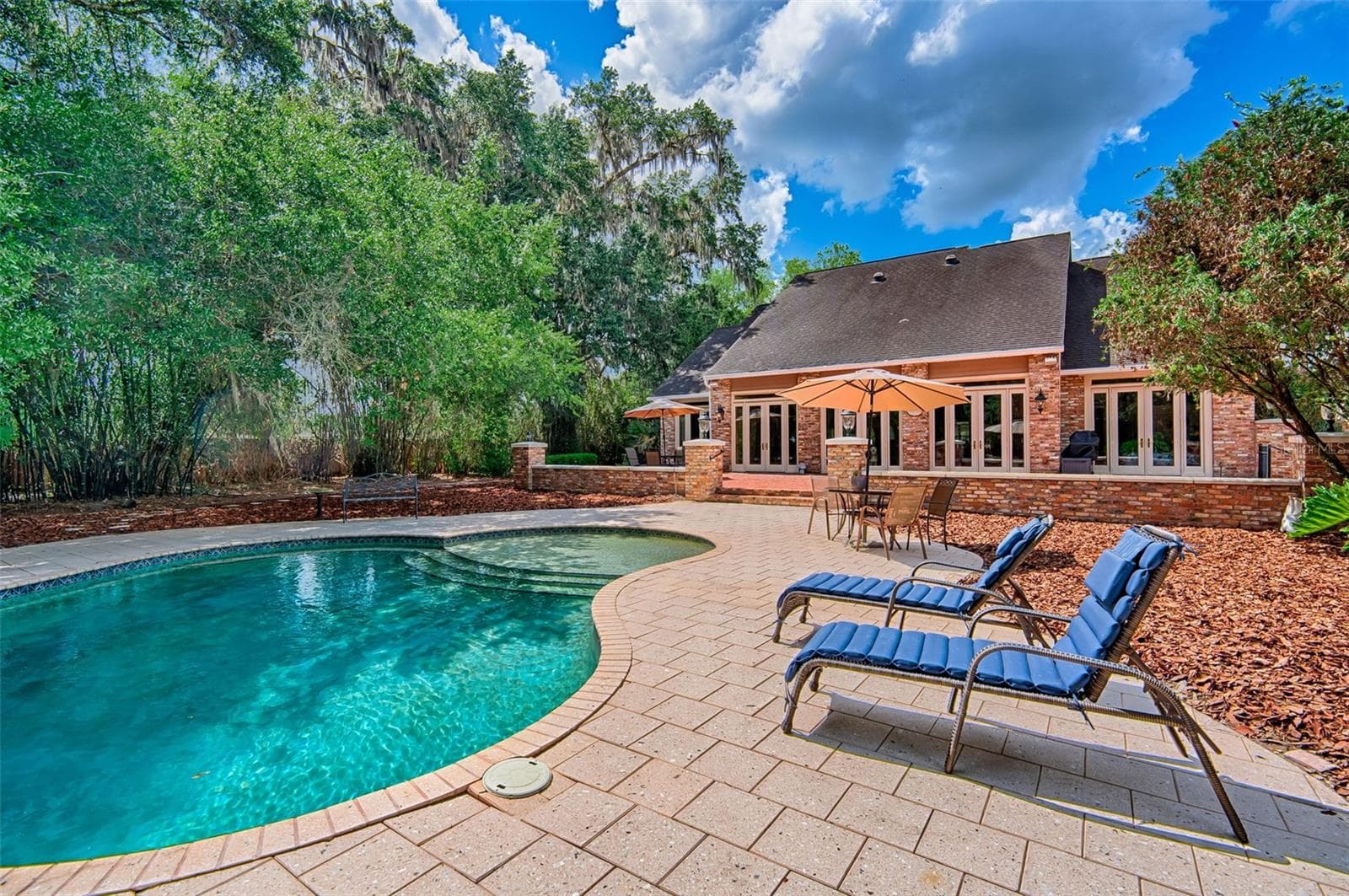Custom In-ground Pool - 12208 SW 9TH AVE, NEWBERRY