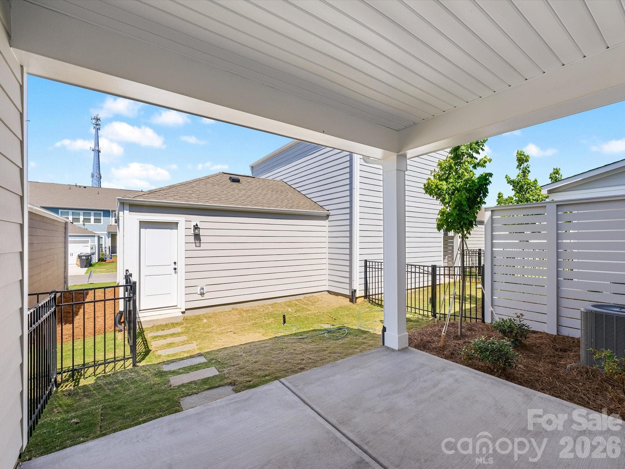 Rear Porch - 11423 Prosperity Church Road, Huntersville