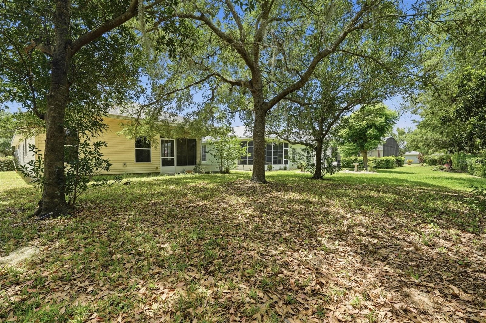 Back of Home - 4962 RAINBOW TROUT RD, TAVARES