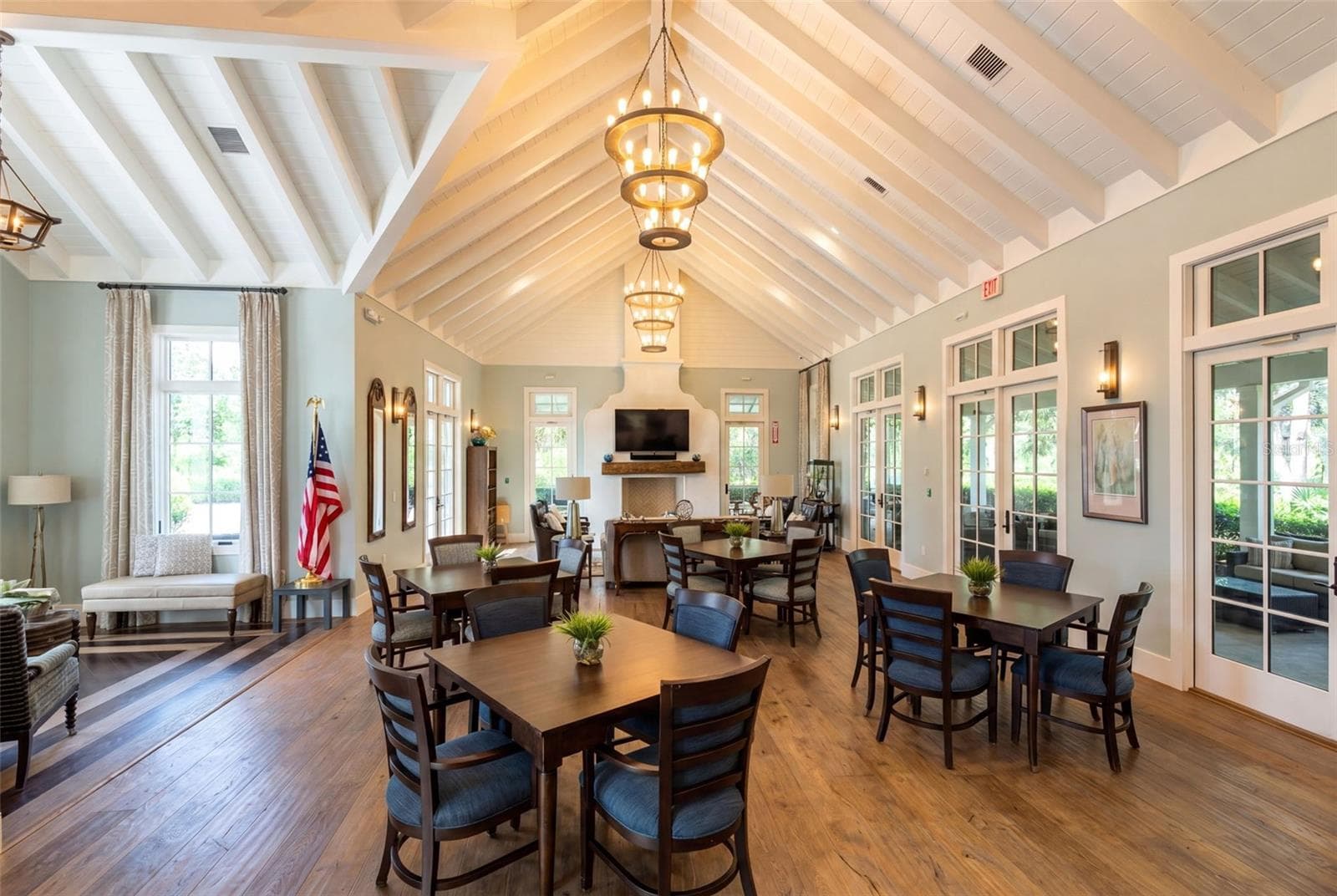 There is plenty of space in the clubhouse to host a game night or BBQ. - 11721 RIVE ISLE RUN, PARRISH