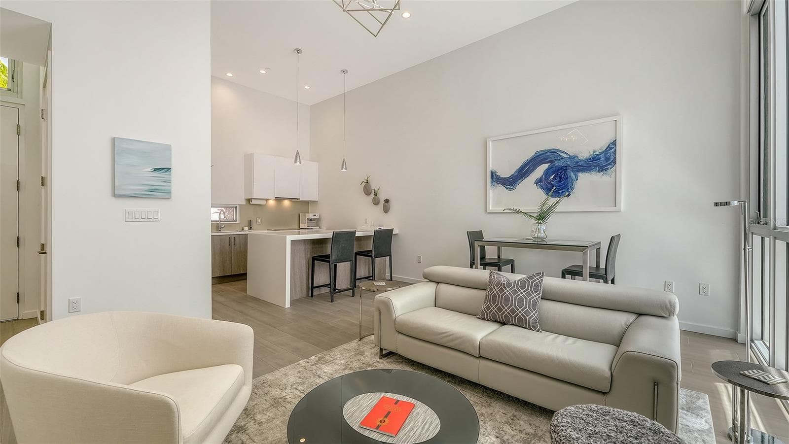 Modern one-bedroom, one-bath pied-a-terre residence designed for a connected, active urban lifestyle - 1350 5TH STREET #106, SARASOTA