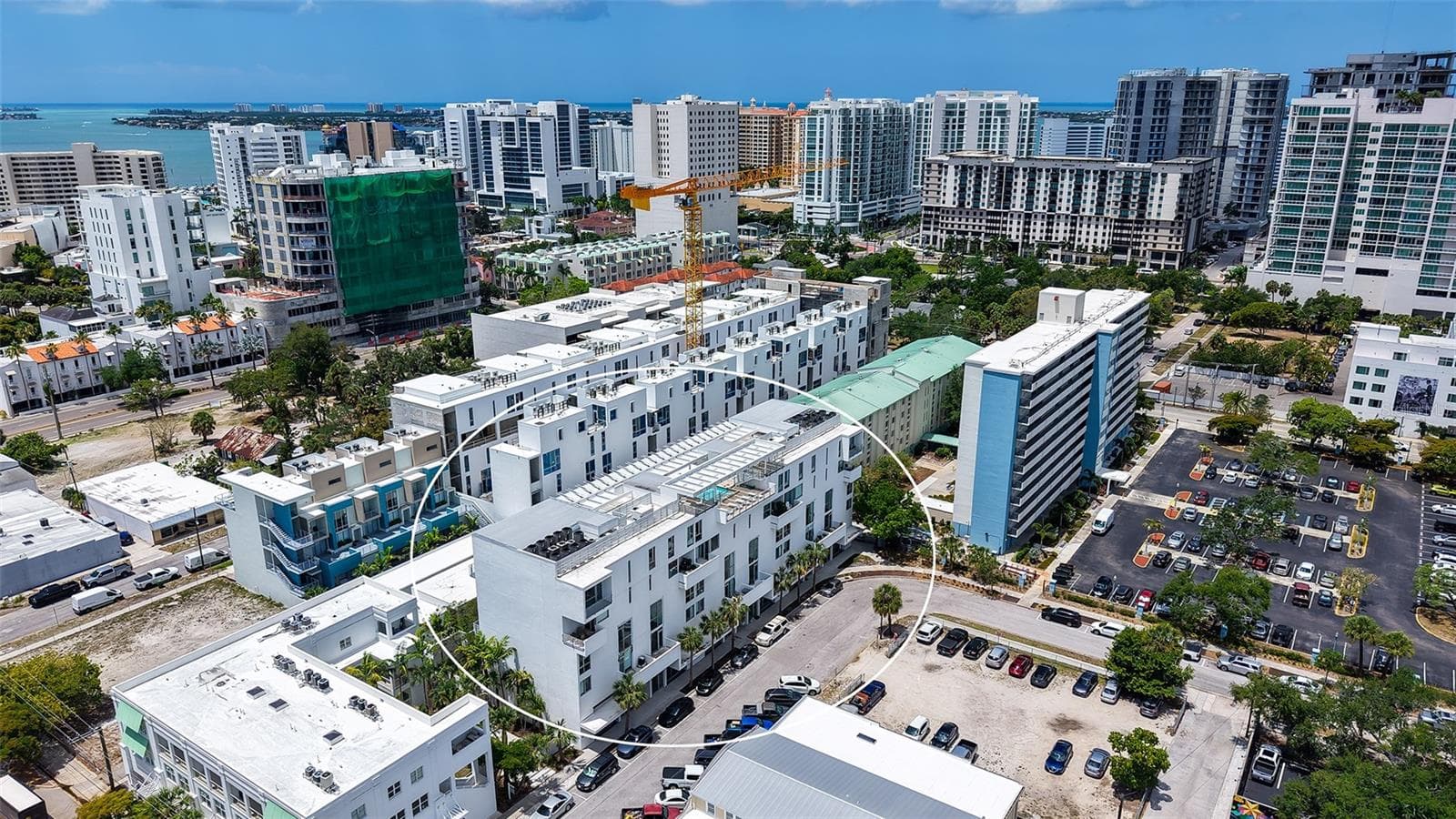 Modern one-bedroom, one-bath pied-a-terre residence designed for a connected, active urban lifestyle. - 1350 5TH STREET #106, SARASOTA
