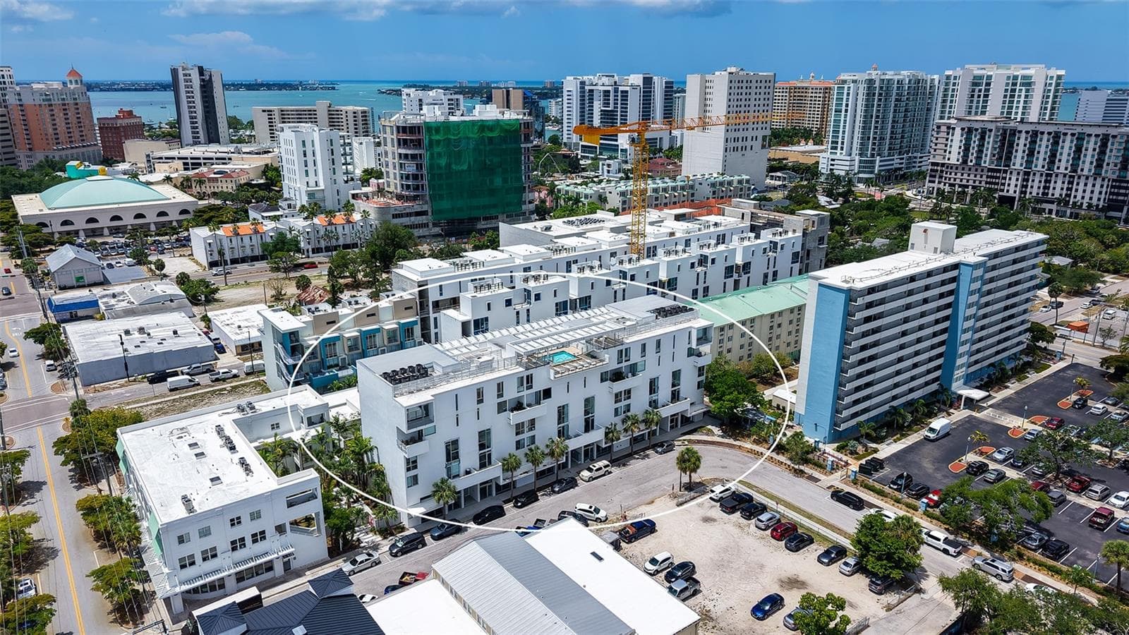 Modern one-bedroom, one-bath pied-a-terre residence designed for a connected, active urban lifestyle - 1350 5TH STREET #106, SARASOTA
