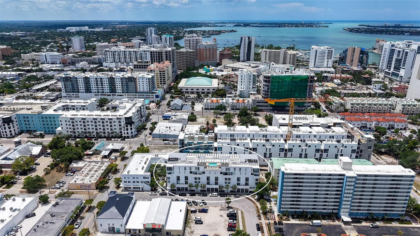 Modern one-bedroom, one-bath pied-a-terre residence designed for a connected, active urban lifestyle. - 1350 5TH STREET #106, SARASOTA
