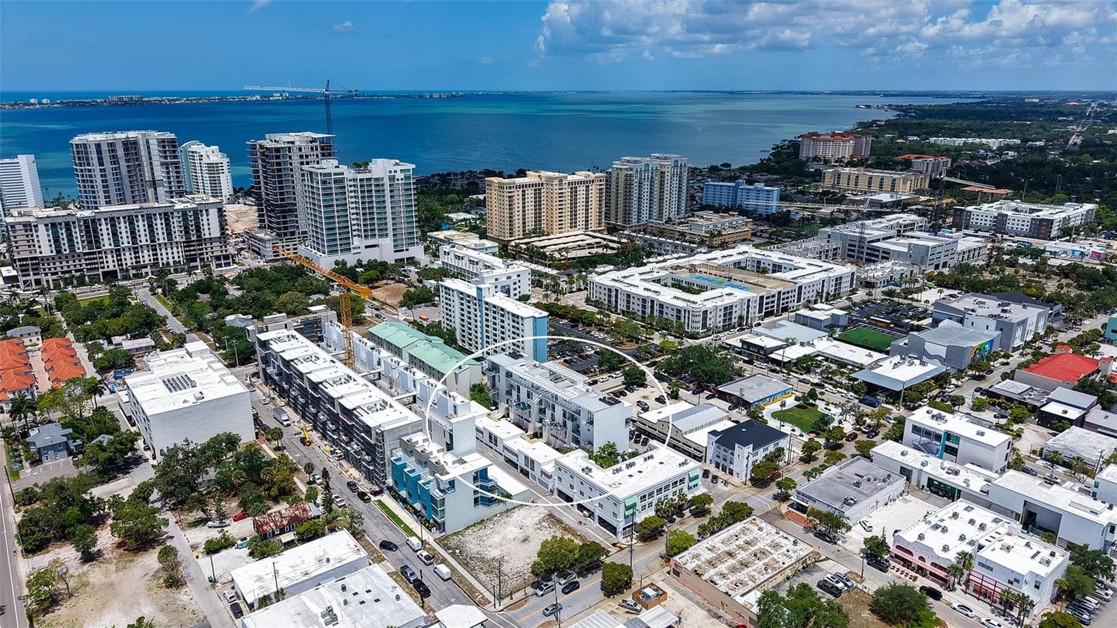 Modern one-bedroom, one-bath pied-a-terre residence designed for a connected, active urban lifestyle. - 1350 5TH STREET #106, SARASOTA