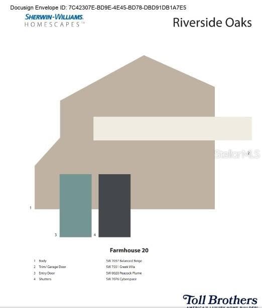 Exterior colors - 3678 ARBORDALE LOOP, SANFORD