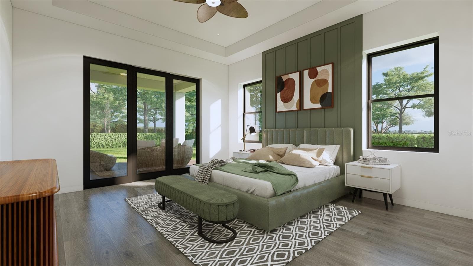Proposed Project Rendering Master Bedroom - 7 TOURNAMENT RD, ROTONDA WEST