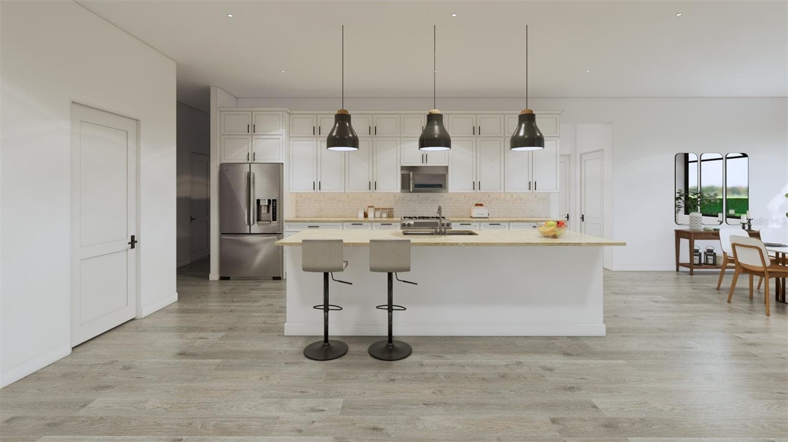 Proposed Project Rendering Kitchen - 91 S BRIG CIR S, PLACIDA