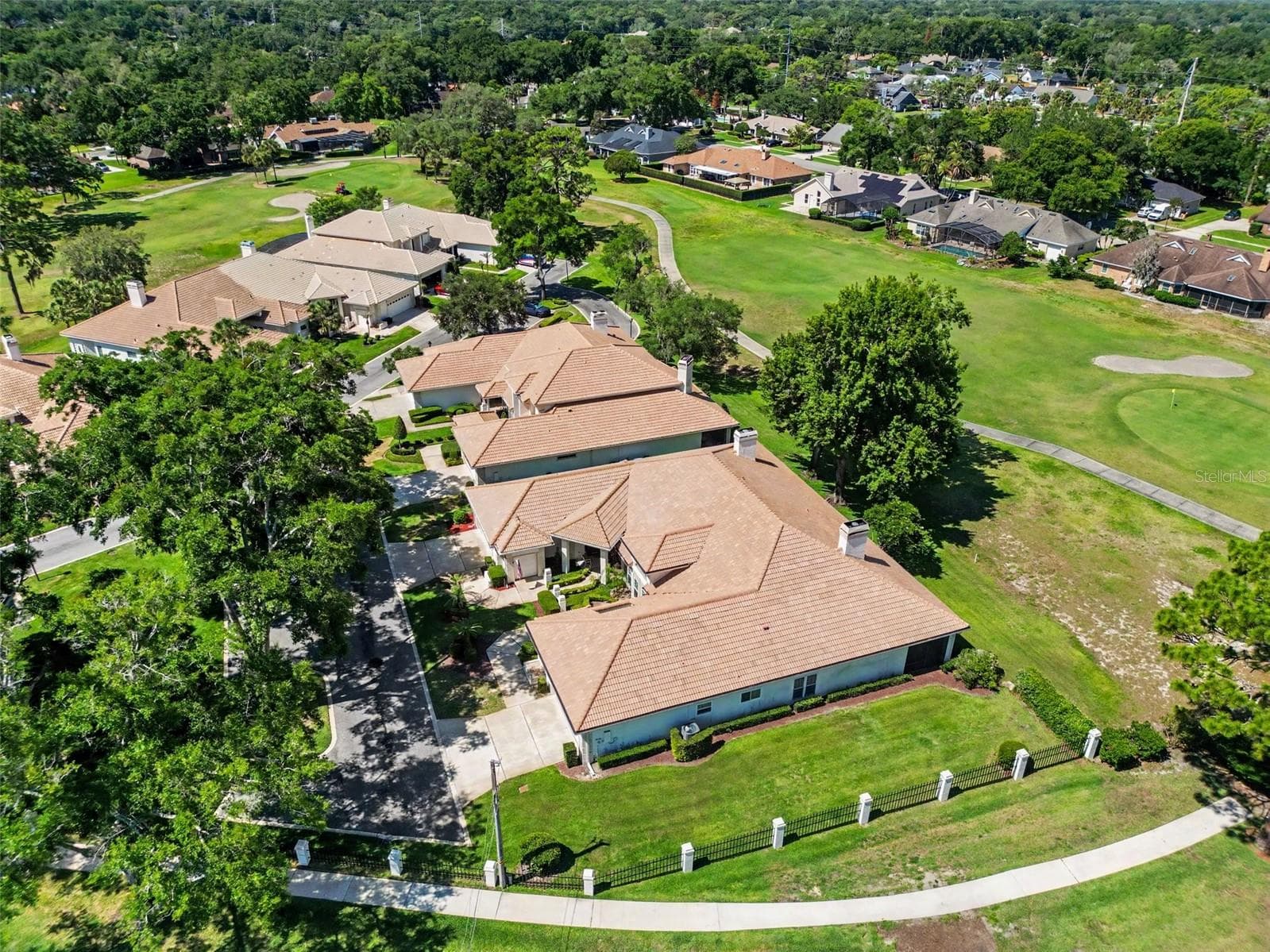 On the 3rd hole putting green of Sweetwater Golf Course - 2406 SWEETWATER COUNTRY CLUB DR, APOPKA