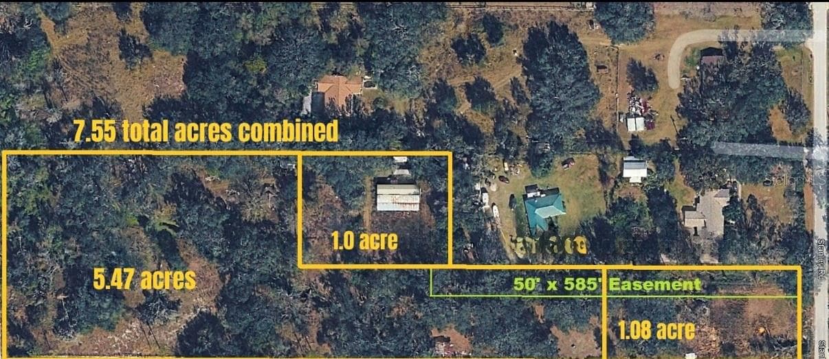 7.55 ACRES COMBINEDZONED AS.1 - 4103 STANLEY RD, PLANT CITY
