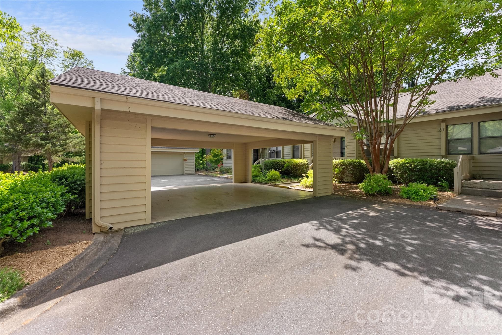 2 spots under carport - Asheville