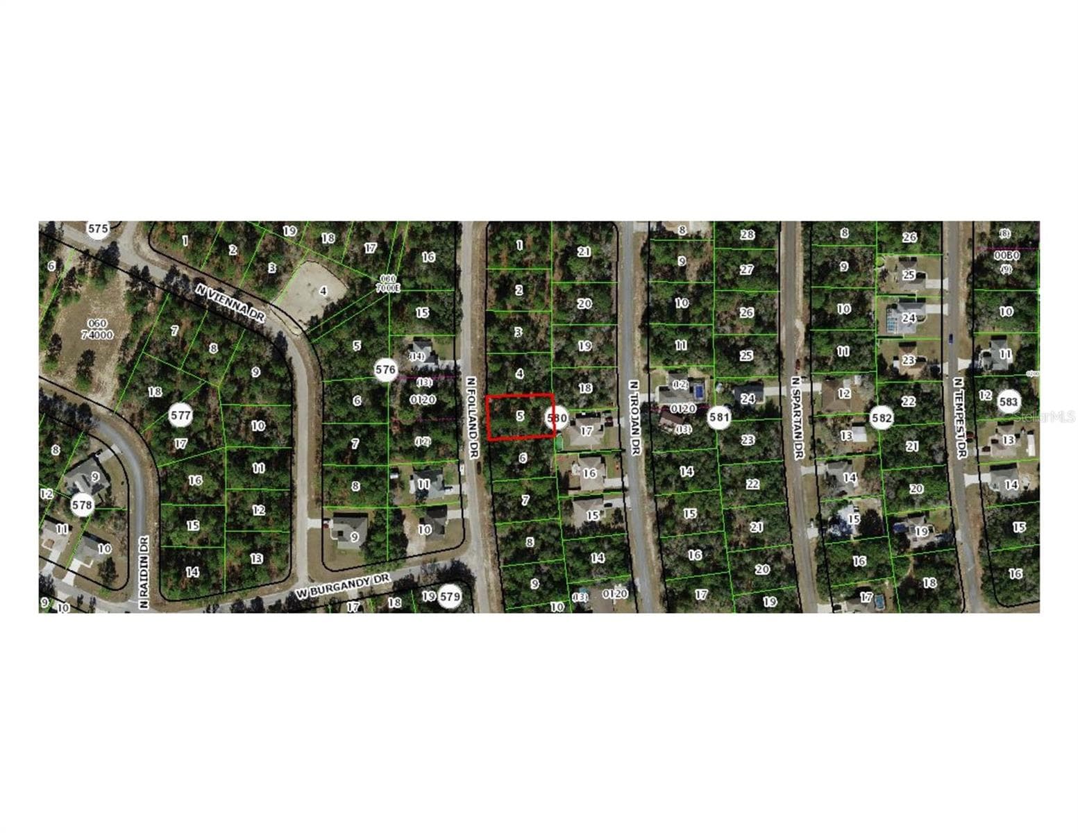 Land at 8791 N FOLLAND DR, DUNNELLON, photo 3 of 15