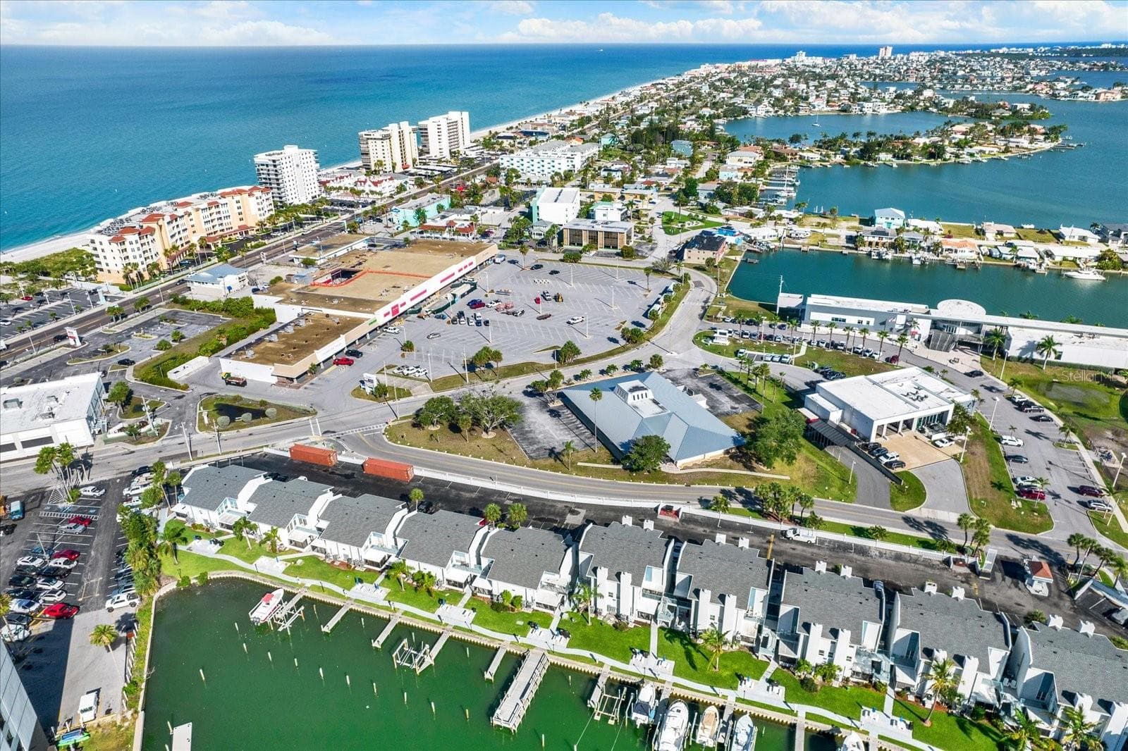 Aerial - 169 MEDALLION BLVD #E, MADEIRA BEACH