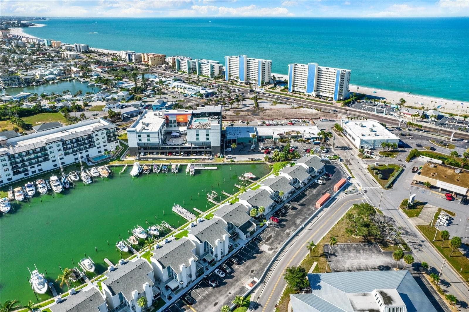Aerial - 169 MEDALLION BLVD #E, MADEIRA BEACH