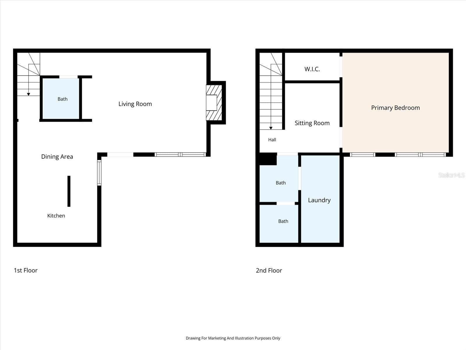 Floorplan - 169 MEDALLION BLVD #E, MADEIRA BEACH