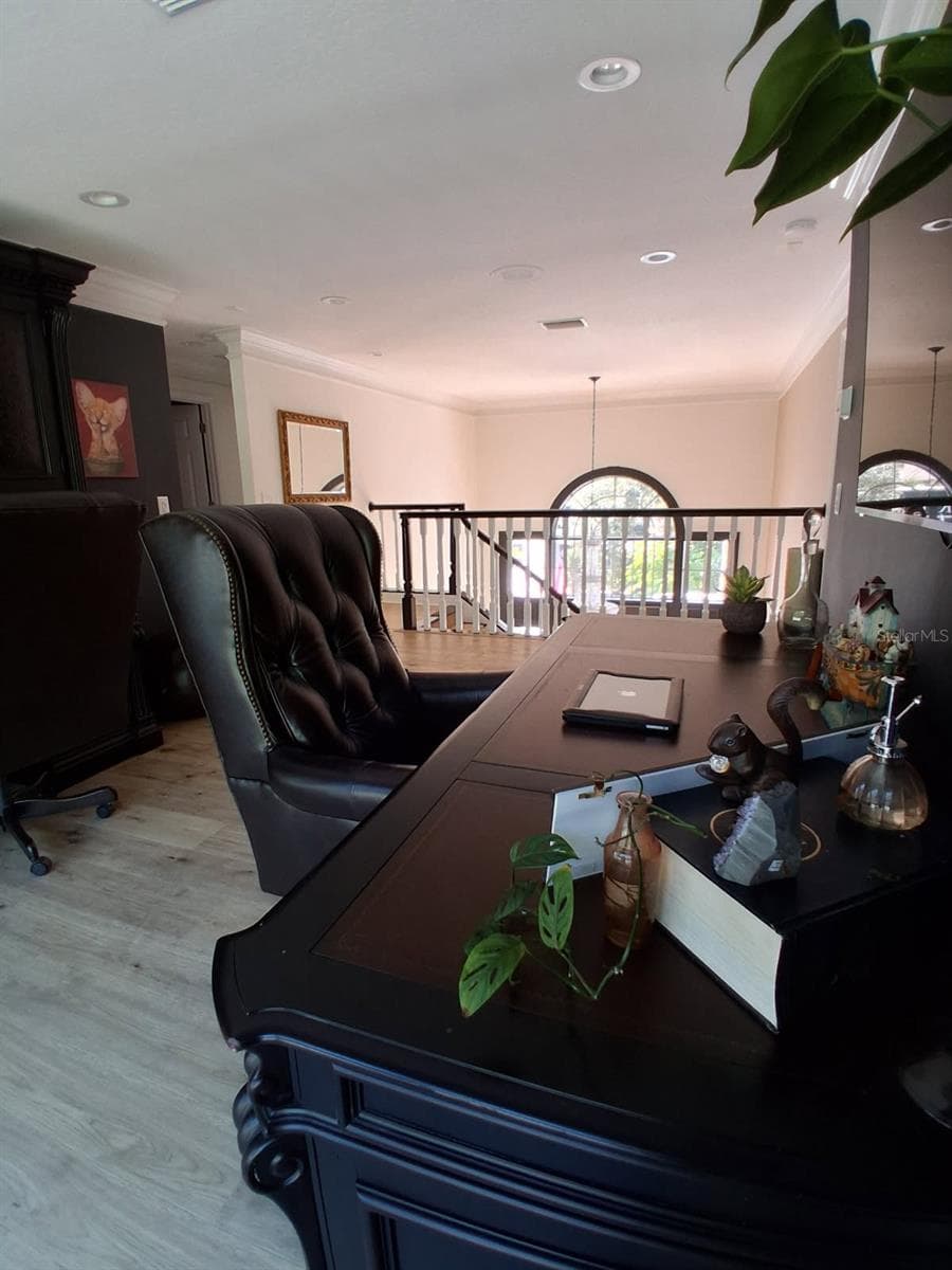 2nd floor Loft can be Den or Office. Brand New French Door Impact Sliders and New Flooring - 3171 DICK WILSON DR, SARASOTA