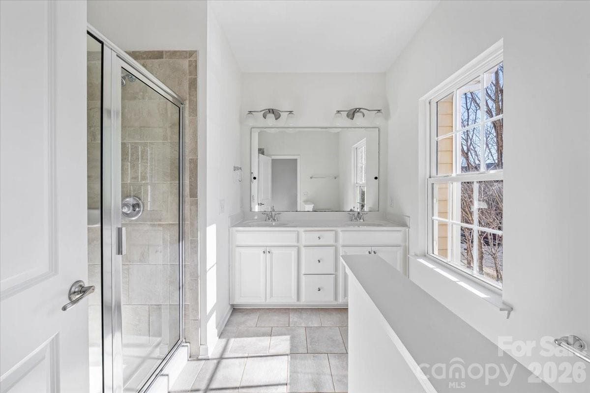 Primary Bathroom - 108 Prairie View Court, Belmont