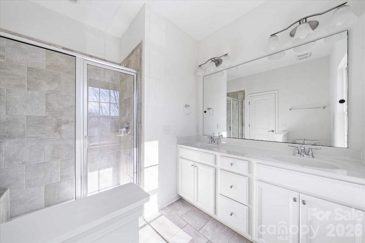 Primary Bathroom - 108 Prairie View Court, Belmont