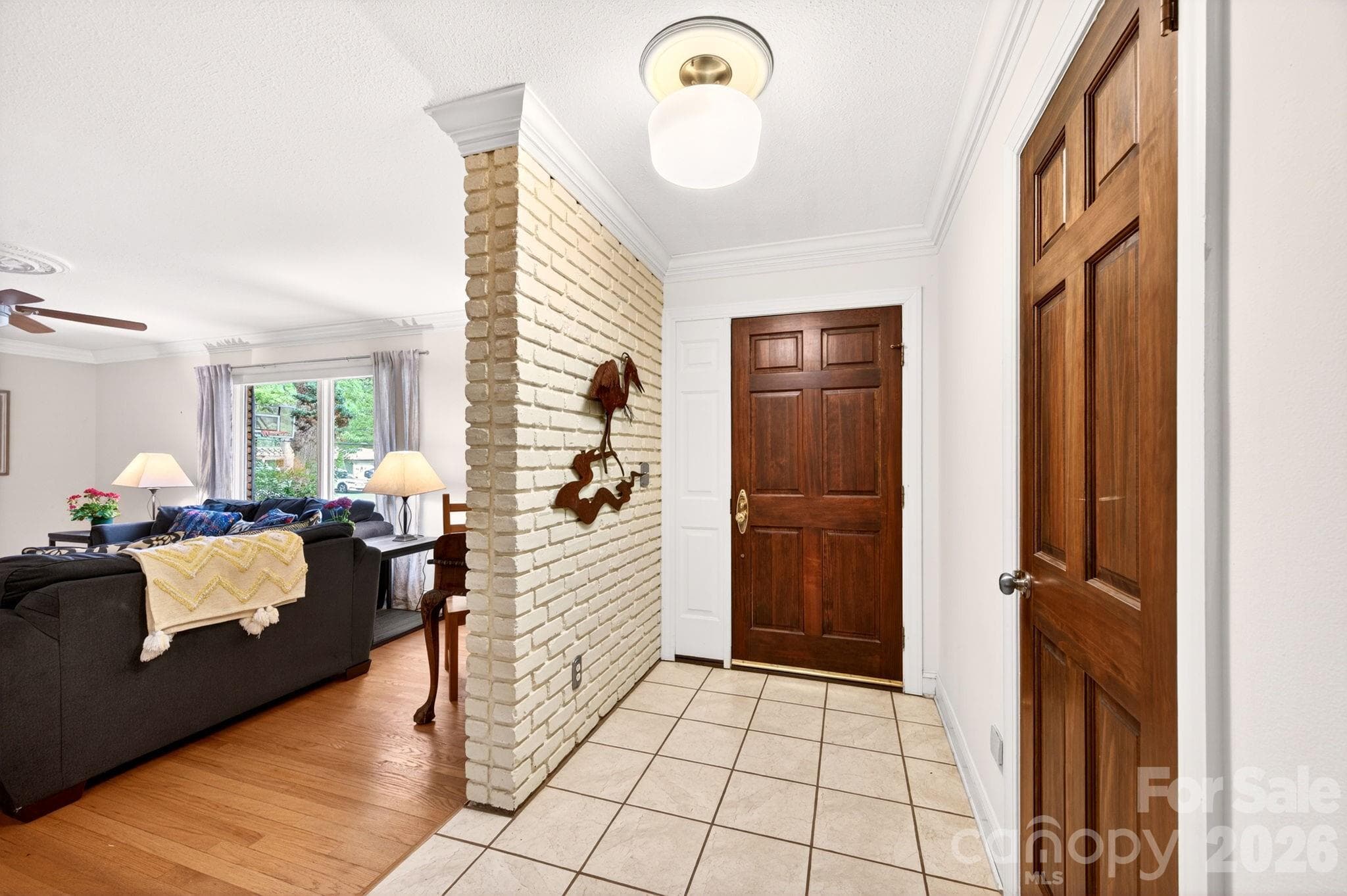 Formal entry way with coat closet - 25 Bevlyn Drive, Asheville