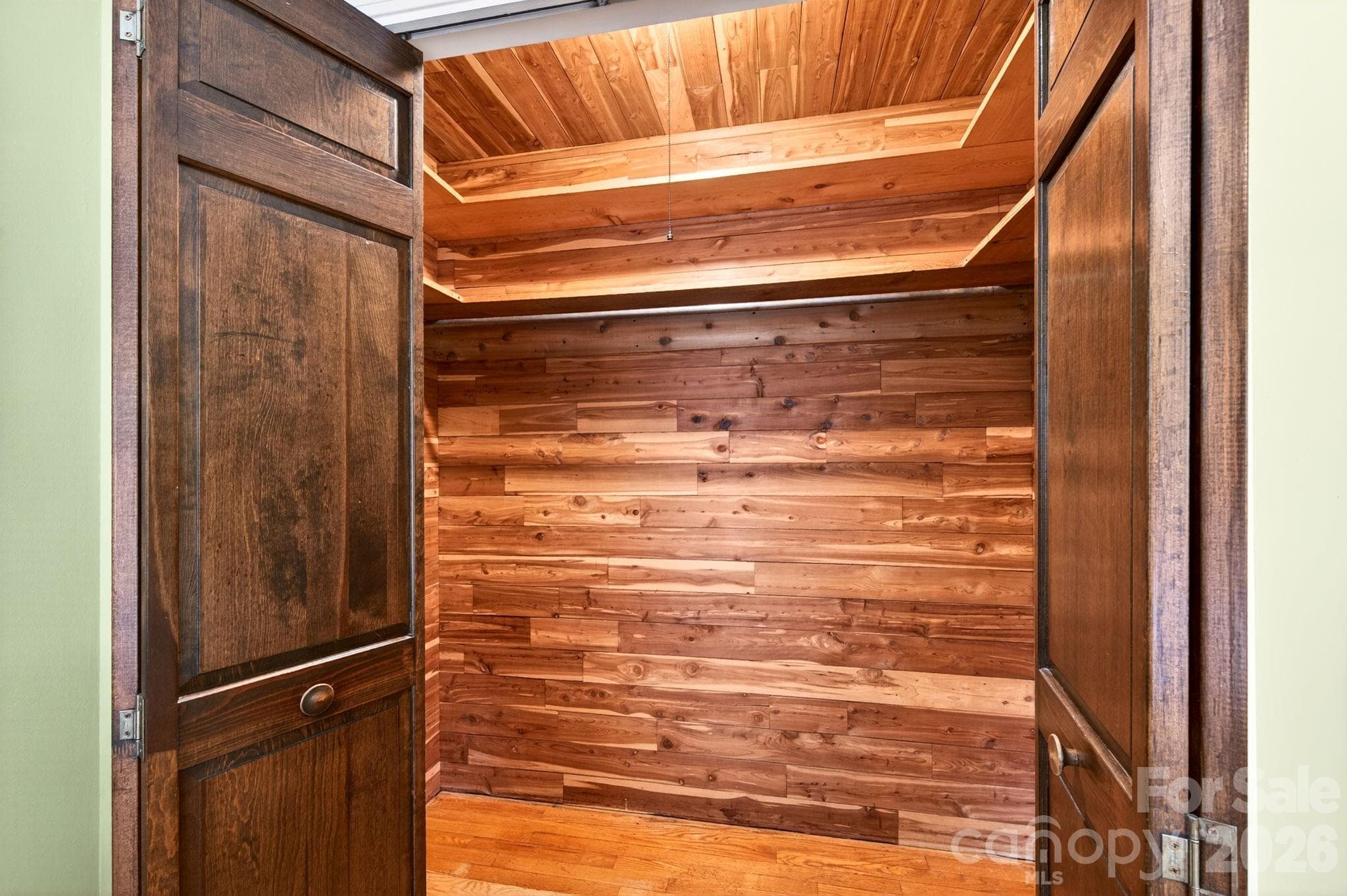 Guest bedroom cedar closet - 25 Bevlyn Drive, Asheville