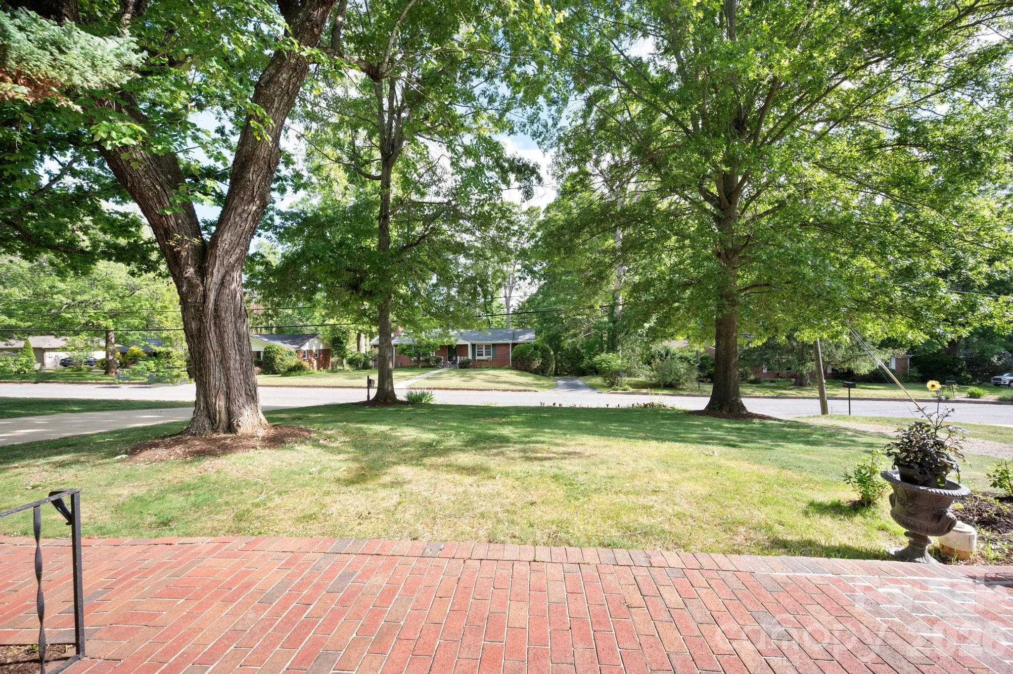 Pretty yard views from the front - 25 Bevlyn Drive, Asheville
