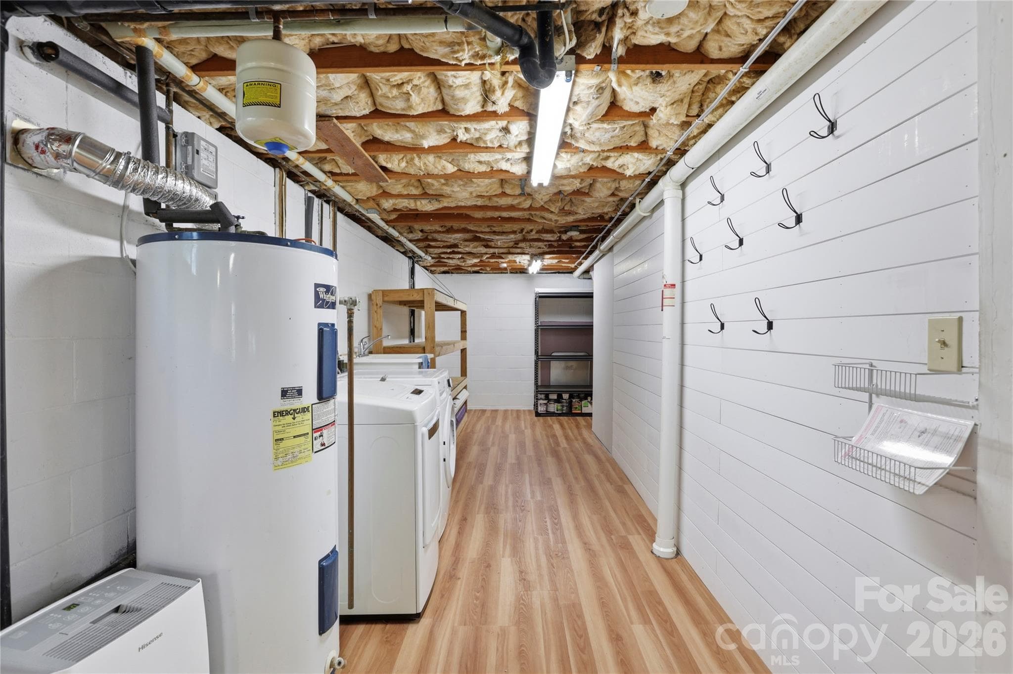 utility/laundry area in baesment - 38 Nixon Terrace, Asheville