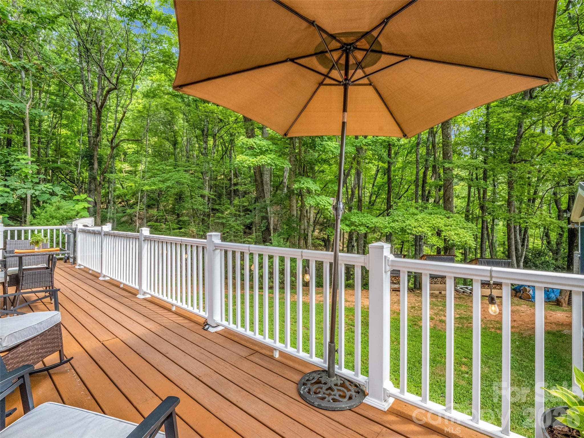 Front deck - 479 Camp Hill Road, Lake Lure
