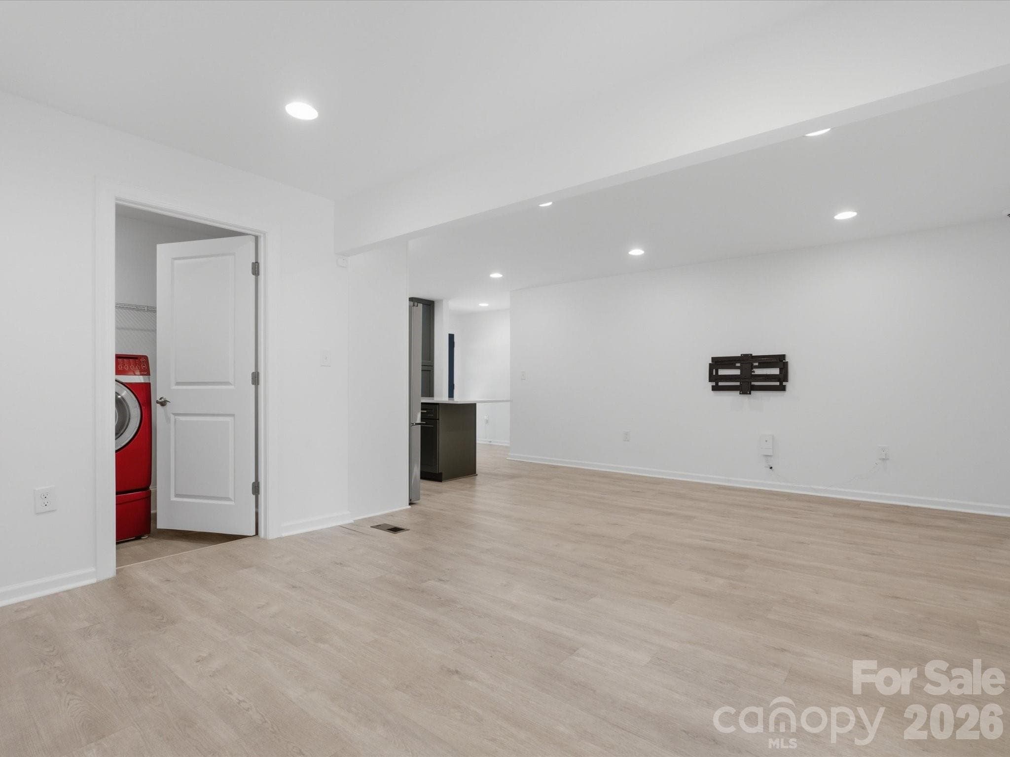 Living & Dining Area - 3633 Rosehaven Drive, Charlotte