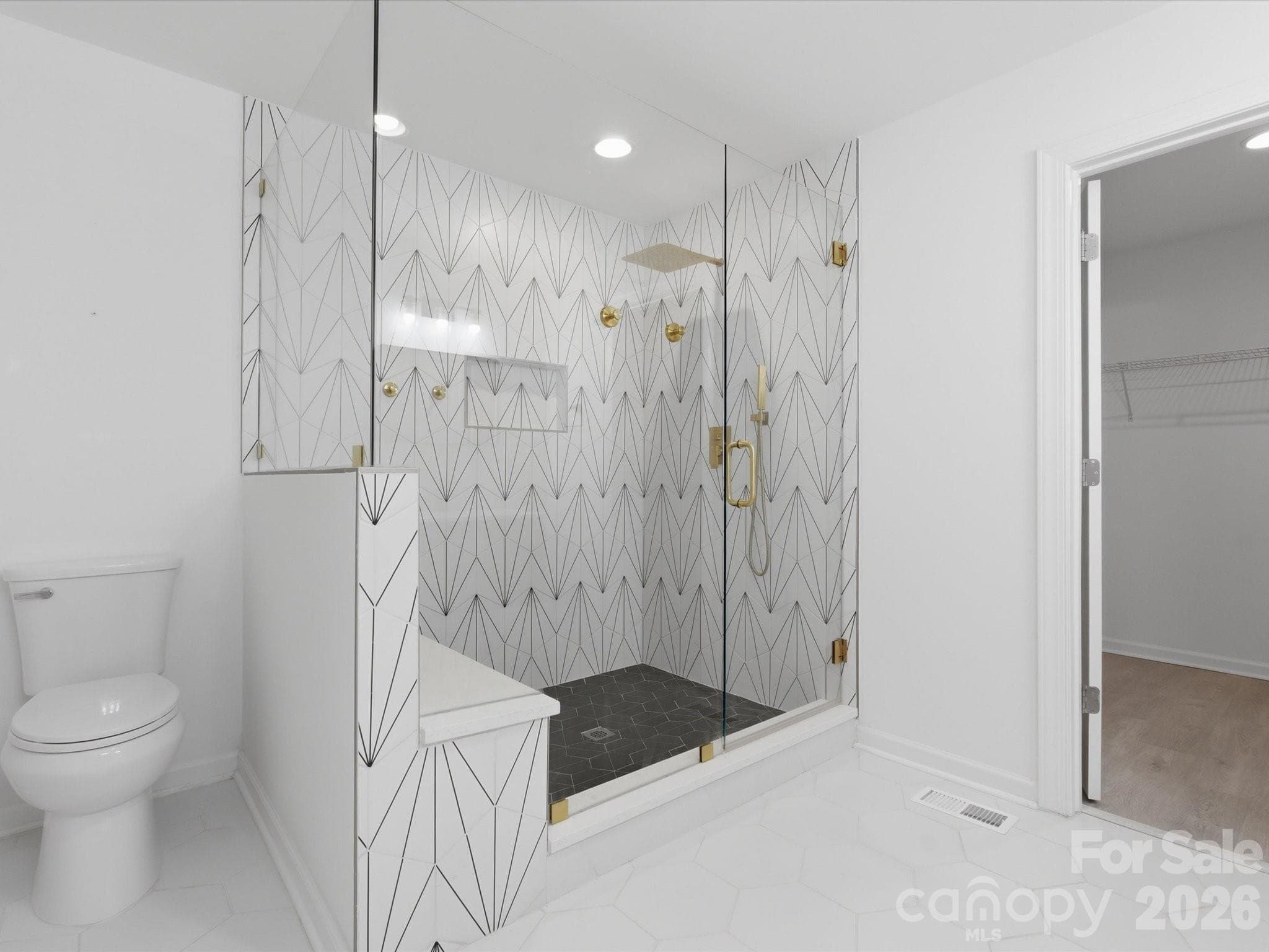 Primary Bathroom - 3633 Rosehaven Drive, Charlotte