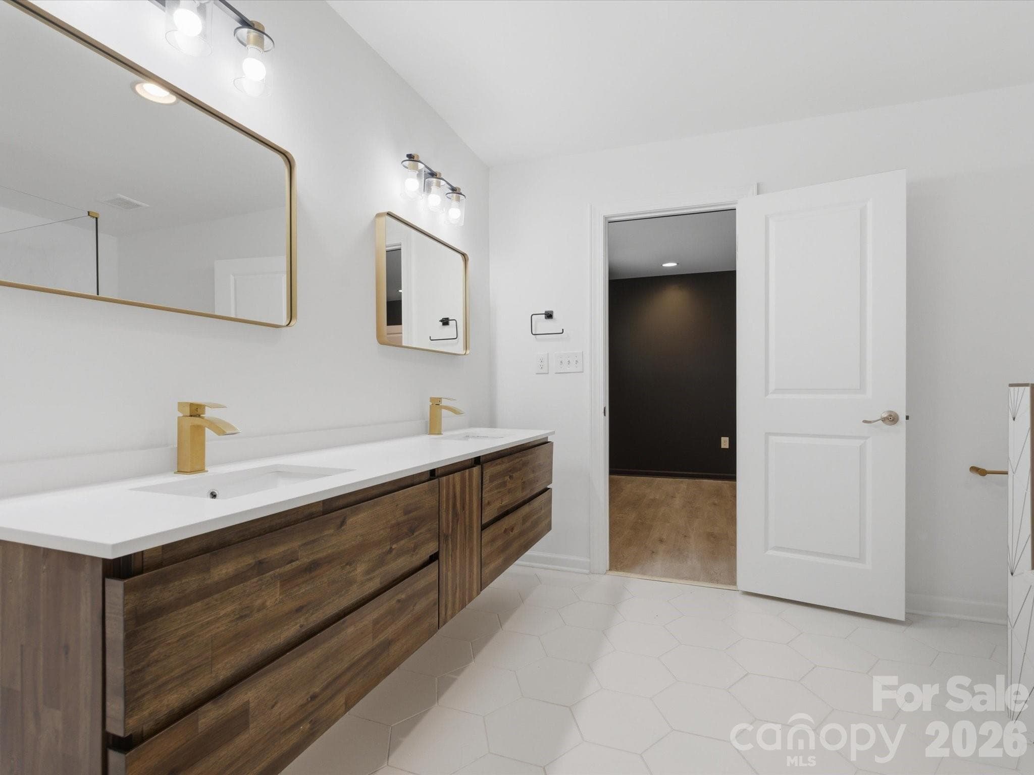 Primary Bathroom - 3633 Rosehaven Drive, Charlotte