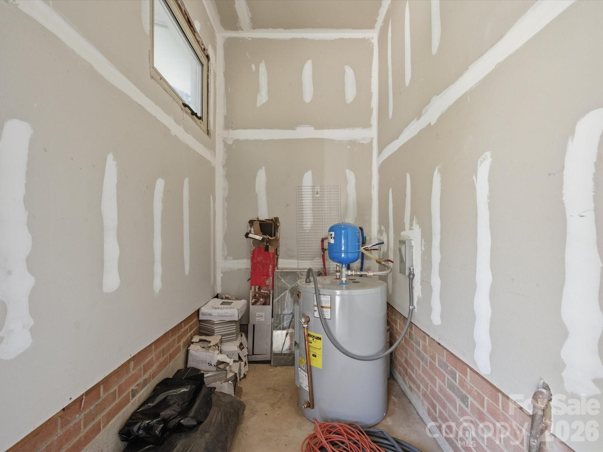 Utility Closet Accessed by the Carport - 3633 Rosehaven Drive, Charlotte