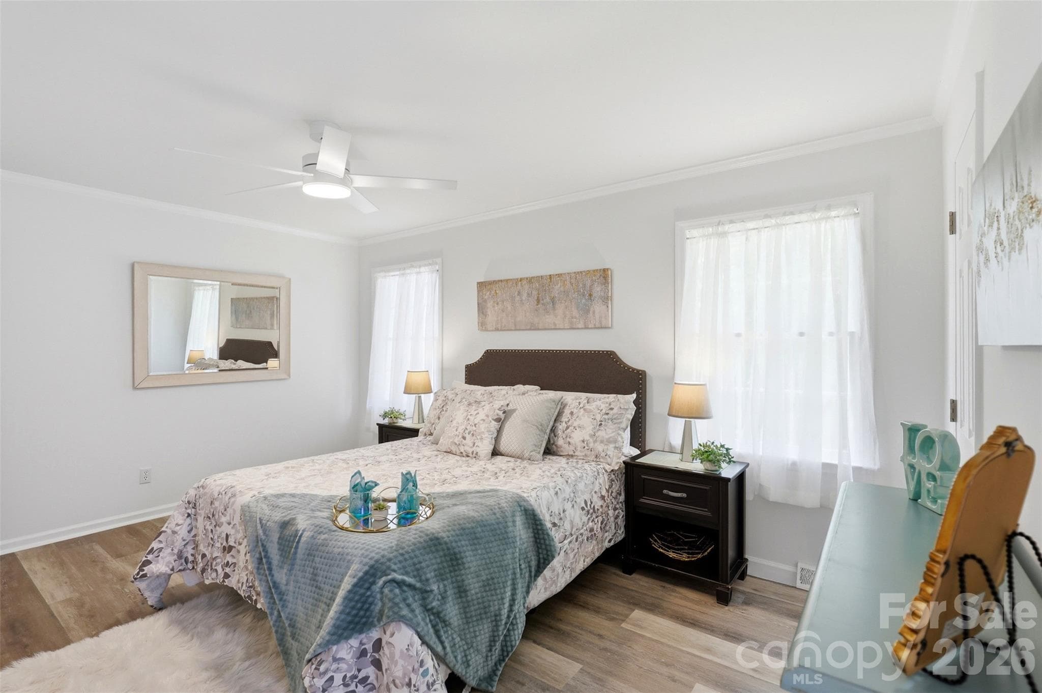 Primary bedroom from dressing room! - 9624 Central Drive, Mint Hill