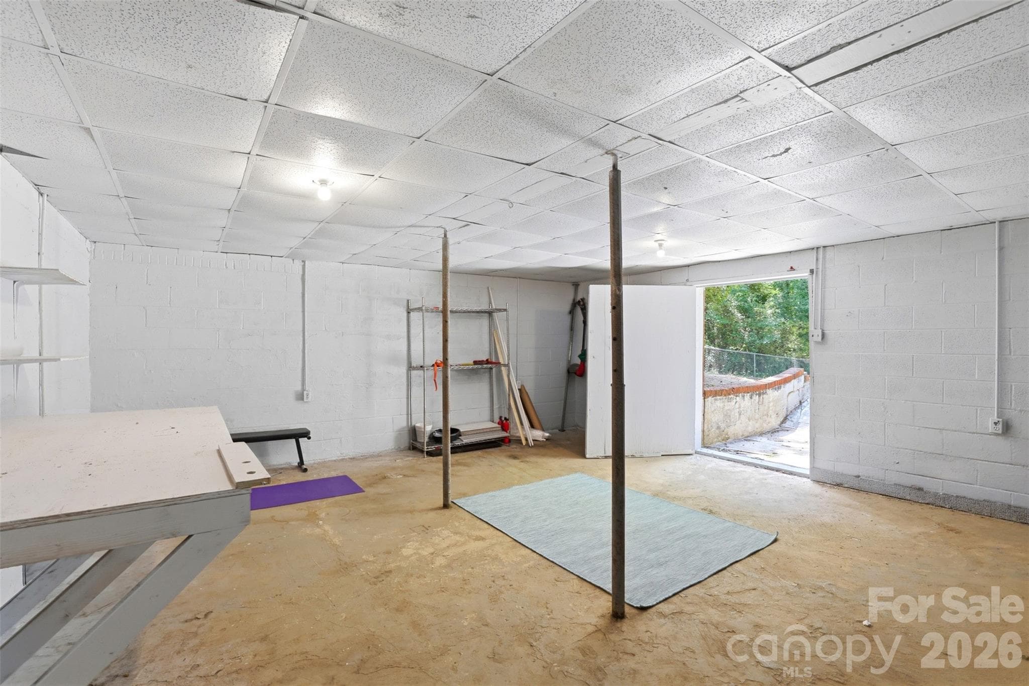 Basement level beneath great rooms if full of possibilities! - 9624 Central Drive, Mint Hill
