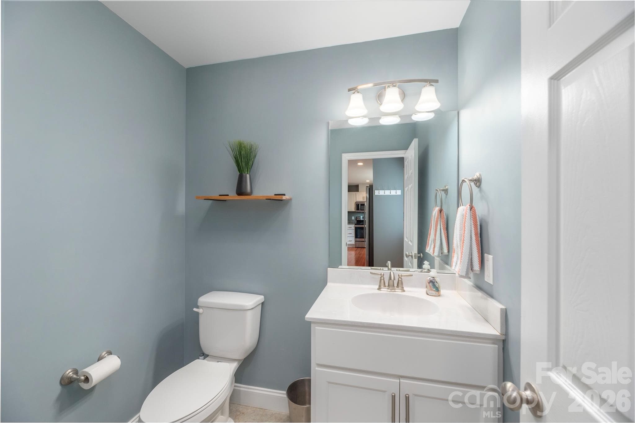 Main Floor Guest Powder Room - 5 Declan Drive, Weaverville
