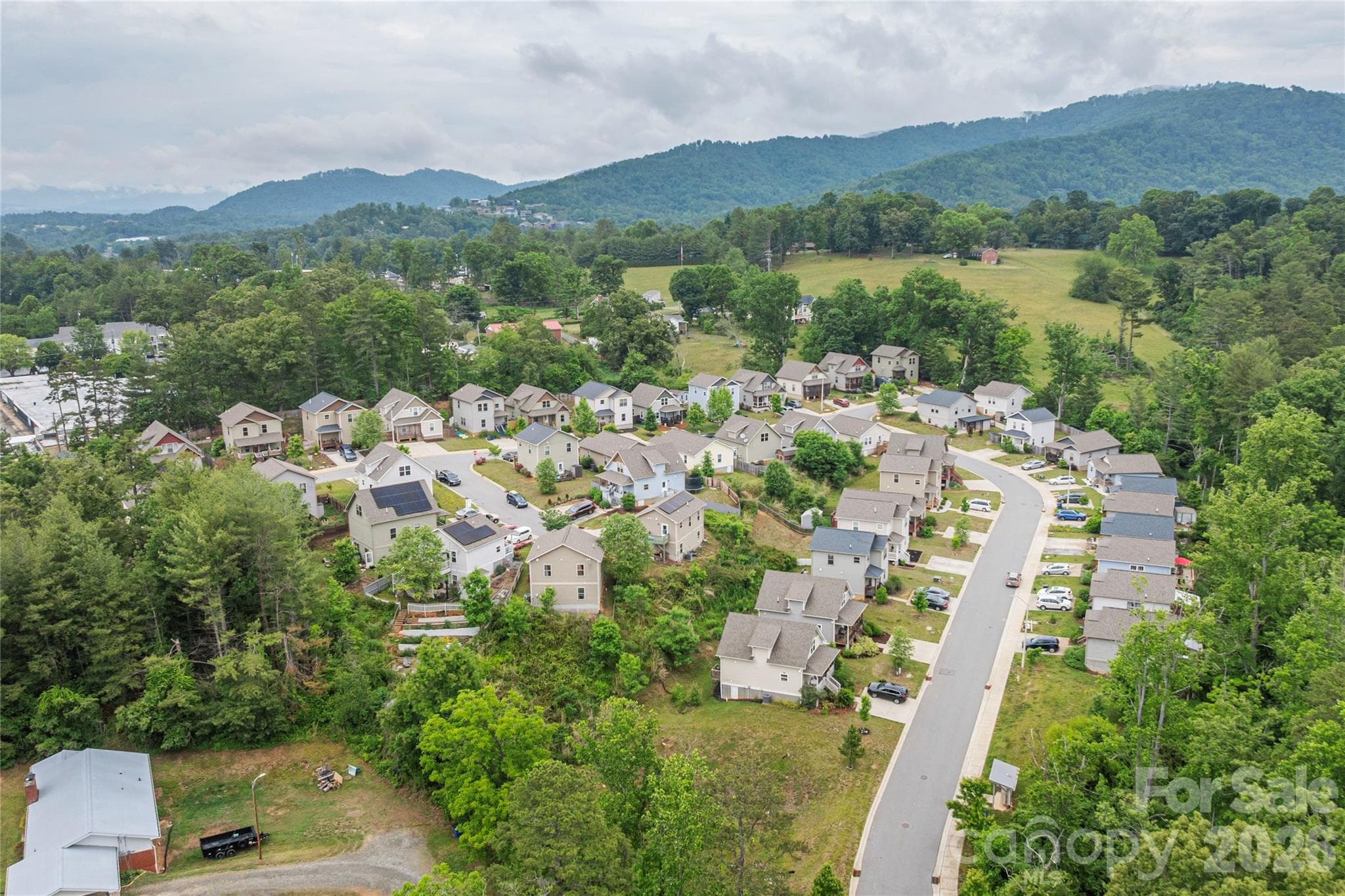 Lillie Farm Cove Drone shot - 5 Declan Drive, Weaverville